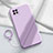 Ultra-thin Silicone Gel Soft Case 360 Degrees Cover for Oppo A53 5G Purple