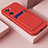 Ultra-thin Silicone Gel Soft Case 360 Degrees Cover for Oppo A57e Red