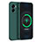 Ultra-thin Silicone Gel Soft Case 360 Degrees Cover for Oppo A77 5G Midnight Green