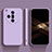 Ultra-thin Silicone Gel Soft Case 360 Degrees Cover for Oppo Find X7 5G Clove Purple