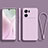 Ultra-thin Silicone Gel Soft Case 360 Degrees Cover for Oppo K10 5G Clove Purple