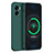 Ultra-thin Silicone Gel Soft Case 360 Degrees Cover for Oppo K10 5G India Midnight Green