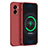 Ultra-thin Silicone Gel Soft Case 360 Degrees Cover for Oppo K10 5G India Red