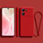 Ultra-thin Silicone Gel Soft Case 360 Degrees Cover for Oppo K10 5G Red