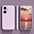 Ultra-thin Silicone Gel Soft Case 360 Degrees Cover for Oppo K11 5G Clove Purple