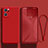 Ultra-thin Silicone Gel Soft Case 360 Degrees Cover for Oppo Reno7 SE 5G Red