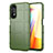 Ultra-thin Silicone Gel Soft Case 360 Degrees Cover for Realme 7 Army green