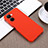 Ultra-thin Silicone Gel Soft Case 360 Degrees Cover for Realme C33 Red