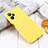 Ultra-thin Silicone Gel Soft Case 360 Degrees Cover for Realme C35 Yellow