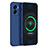 Ultra-thin Silicone Gel Soft Case 360 Degrees Cover for Realme V23 5G Blue