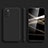 Ultra-thin Silicone Gel Soft Case 360 Degrees Cover for Samsung Galaxy A02s Black