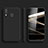 Ultra-thin Silicone Gel Soft Case 360 Degrees Cover for Samsung Galaxy A20 Black