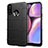 Ultra-thin Silicone Gel Soft Case 360 Degrees Cover for Samsung Galaxy A20s Black