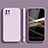 Ultra-thin Silicone Gel Soft Case 360 Degrees Cover for Samsung Galaxy A22s 5G Clove Purple