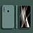 Ultra-thin Silicone Gel Soft Case 360 Degrees Cover for Samsung Galaxy A40s Midnight Green