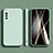 Ultra-thin Silicone Gel Soft Case 360 Degrees Cover for Samsung Galaxy A41 SC-41A Matcha Green