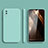 Ultra-thin Silicone Gel Soft Case 360 Degrees Cover for Samsung Galaxy M02 Cyan