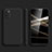 Ultra-thin Silicone Gel Soft Case 360 Degrees Cover for Samsung Galaxy M02s Black