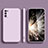 Ultra-thin Silicone Gel Soft Case 360 Degrees Cover for Samsung Galaxy M52 5G Clove Purple