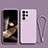 Ultra-thin Silicone Gel Soft Case 360 Degrees Cover for Samsung Galaxy S24 Ultra 5G Clove Purple