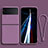 Ultra-thin Silicone Gel Soft Case 360 Degrees Cover for Samsung Galaxy Z Flip3 5G Purple