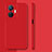 Ultra-thin Silicone Gel Soft Case 360 Degrees Cover for Vivo iQOO Z6 Lite 5G Red