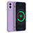 Ultra-thin Silicone Gel Soft Case 360 Degrees Cover for Vivo iQOO Z6x Clove Purple