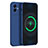 Ultra-thin Silicone Gel Soft Case 360 Degrees Cover for Vivo T2x 5G Blue