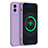 Ultra-thin Silicone Gel Soft Case 360 Degrees Cover for Vivo T2x 5G Clove Purple