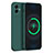 Ultra-thin Silicone Gel Soft Case 360 Degrees Cover for Vivo T2x 5G Midnight Green