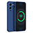 Ultra-thin Silicone Gel Soft Case 360 Degrees Cover for Vivo V25 Pro 5G Blue