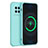 Ultra-thin Silicone Gel Soft Case 360 Degrees Cover for Vivo X Note Cyan