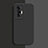 Ultra-thin Silicone Gel Soft Case 360 Degrees Cover for Vivo X70 5G Black