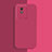 Ultra-thin Silicone Gel Soft Case 360 Degrees Cover for Vivo Y02 Hot Pink