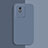 Ultra-thin Silicone Gel Soft Case 360 Degrees Cover for Vivo Y02 Lavender Gray