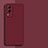 Ultra-thin Silicone Gel Soft Case 360 Degrees Cover for Vivo Y71t 5G Red Wine