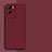 Ultra-thin Silicone Gel Soft Case 360 Degrees Cover for Vivo Y72t Red