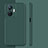 Ultra-thin Silicone Gel Soft Case 360 Degrees Cover for Vivo Y77e 5G Midnight Green