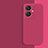 Ultra-thin Silicone Gel Soft Case 360 Degrees Cover for Vivo Y78 Plus 5G Hot Pink