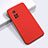 Ultra-thin Silicone Gel Soft Case 360 Degrees Cover for Xiaomi Mi 10T 5G Red