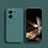 Ultra-thin Silicone Gel Soft Case 360 Degrees Cover for Xiaomi Poco C65 Midnight Green