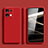 Ultra-thin Silicone Gel Soft Case 360 Degrees Cover for Xiaomi Redmi Note 13 5G Red