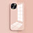 Ultra-thin Silicone Gel Soft Case 360 Degrees Cover G01 for Apple iPhone 15 Pink