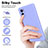 Ultra-thin Silicone Gel Soft Case 360 Degrees Cover H01P for Motorola Moto E22