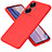 Ultra-thin Silicone Gel Soft Case 360 Degrees Cover H01P for Realme C55 Red