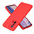 Ultra-thin Silicone Gel Soft Case 360 Degrees Cover H01P for Xiaomi Mi 11T 5G Red
