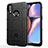 Ultra-thin Silicone Gel Soft Case 360 Degrees Cover J01S for Samsung Galaxy A10s Black