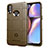 Ultra-thin Silicone Gel Soft Case 360 Degrees Cover J01S for Samsung Galaxy M01s Brown