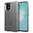 Ultra-thin Silicone Gel Soft Case 360 Degrees Cover J01S for Samsung Galaxy M80S Gray