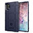 Ultra-thin Silicone Gel Soft Case 360 Degrees Cover J01S for Samsung Galaxy Note 10 Plus 5G Blue